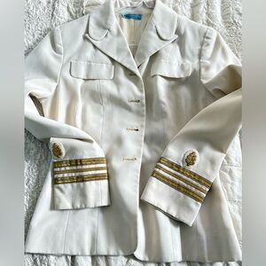 Vintage US navy Nurse Uniform Corps Parade with American eagle buttons